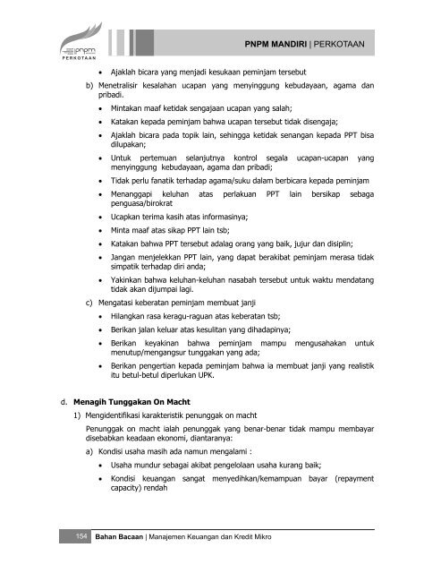 ebook BB Pelatihan Askot Fasilitator Ekonomi - P2KP