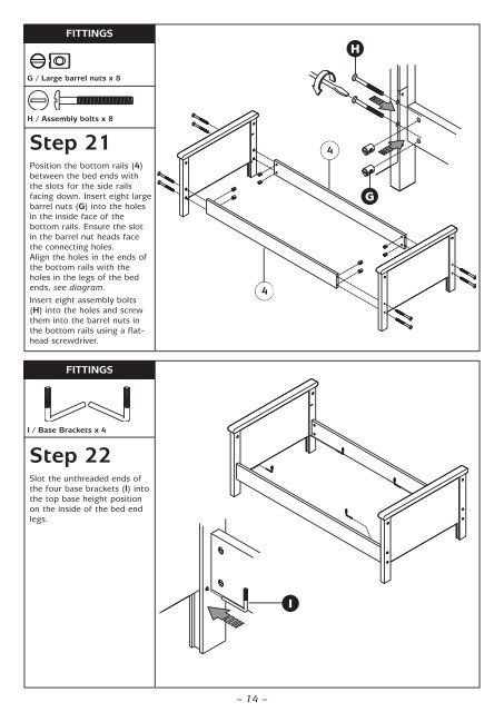 Murano Cot-Bed instructions - Mamas & Papas