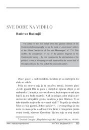 18 radovan radonjic.pdf - Matica crnogorska