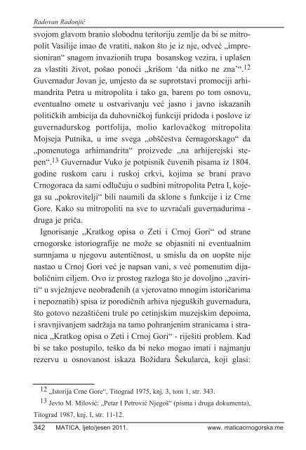 18 radovan radonjic.pdf - Matica crnogorska