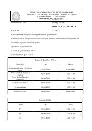 Calendario Scrutinio 2013 Liceo e Ipsia - Isisghilarza.it