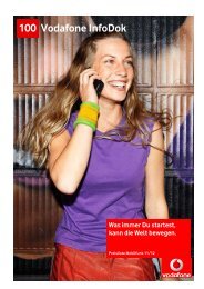 InfoDok 100: Preisliste für Vodafone Mobilfunk ... - Handy mit Vertrag