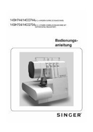 Anleitungsbuch Overlock 744 - 7