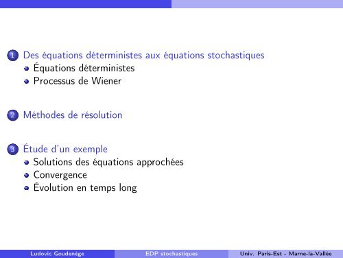 EDP stochastiques : existence de solutions, mesures invariantes et ...