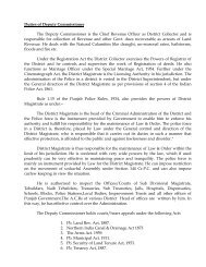 manual for the office of the deputy commissioner ... - District Amritsar