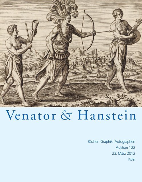 Katalog 122 - Venator &amp; Hanstein