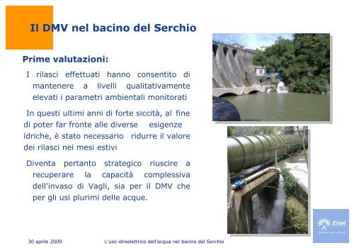 L'uso idroelettrico delle acque nel bacino del Serchio - AutoritÃ  di ...