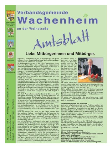 Tourist-Information - Verbandsgemeinde Wachenheim