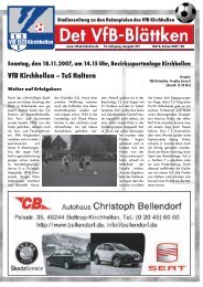 VfB III - VfB Kirchhellen