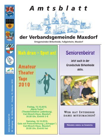 Birkenheide - Verbandsgemeinde Maxdorf