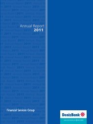 Annual Report 2011 - DenizBank