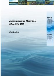 Aktionsprogramm Mosel-Saar Bilanz 1990 -1999 Kurzbericht - iksms