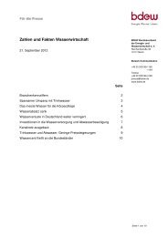 120921 Zahlen und Fakten Wasserwirtschaft - Verband der Energie ...
