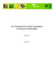 An introduction to the Cartagena Protocol on Biosafety