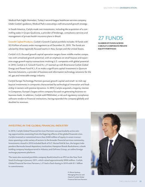 2010 Annual Report - The Carlyle Group