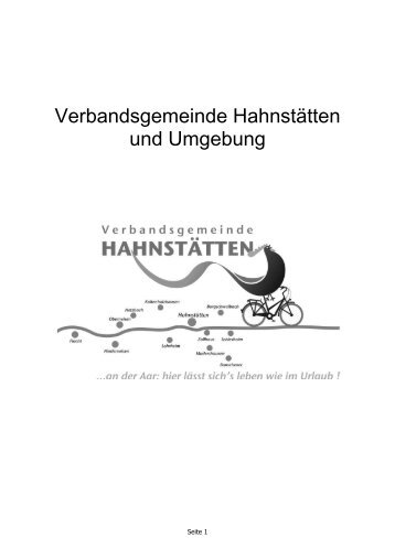 Verbandsgemeinde Hahnstätten und Umgebung - VG Hahnstätten