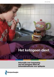 Het ketogeen dieet - Kempenhaeghe