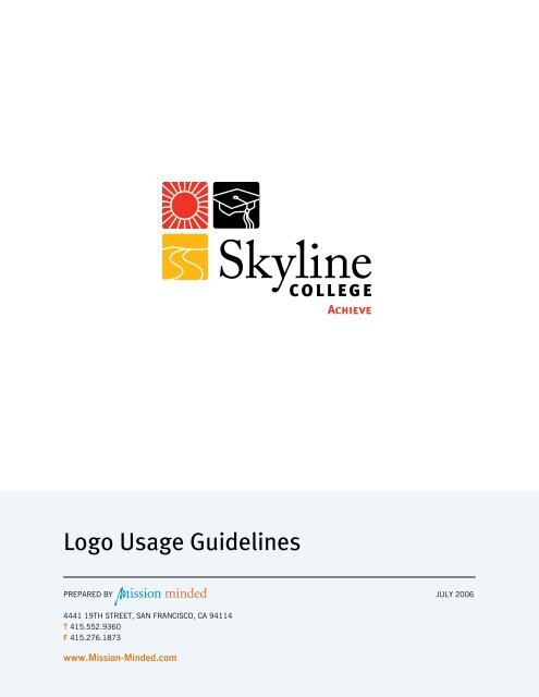 Logo Usage Guidelines - Skyline College