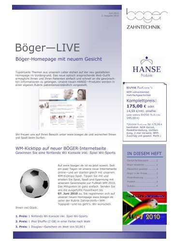 Böger—LIVE - Zahntechnik Böger