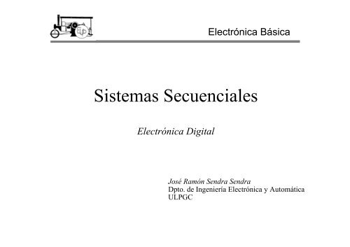 Circuitos Secuenciales