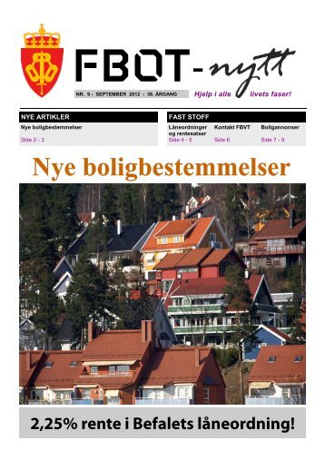 FBOT-nytt september 2012 - Forsvaret