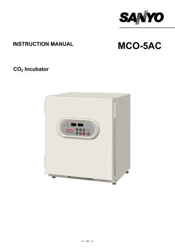 MCO-5AC Instructions Manual