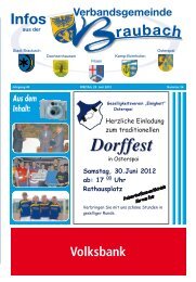 Dorffest - Verbandsgemeinde Braubach