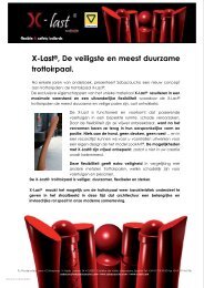 X-Last Ã‚Â®,, De veiligste en meest duurzame ... - Group Janssens