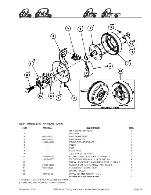 2008 Gem Parts Catalog - Gem Car Parts Direct