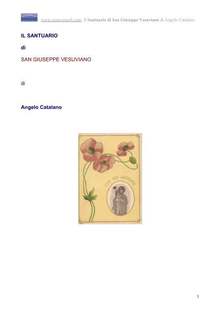 Il Santuario di San Giuseppe Vesuviano - Vesuvioweb