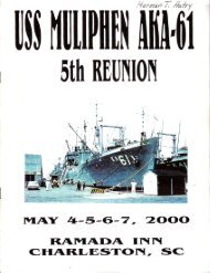 Charleston, SC - Reunion Book - USS Muliphen