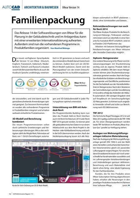 3D-Stadtmodelle mit Infraworks und Cloud - AUTOCAD Magazin