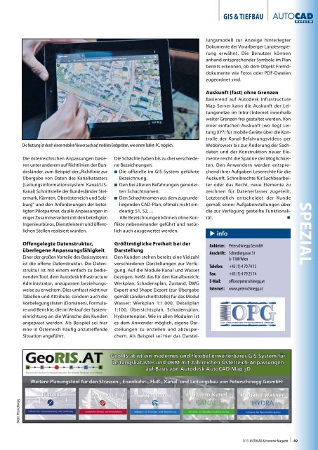 3D-Stadtmodelle mit Infraworks und Cloud - AUTOCAD Magazin