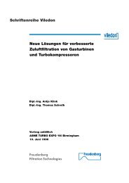 Schriftenreihe Viledon Neue LÃ¶sungen fÃ¼r verbesserte ...