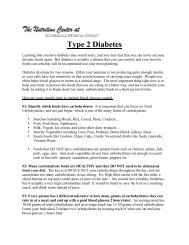 Type 2 Diabetes - Scarsdale Medical Group