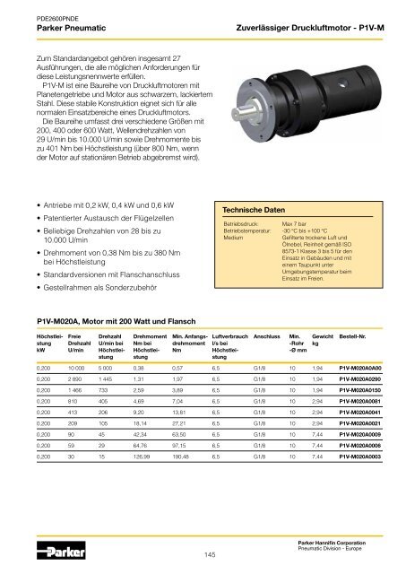 Parker Pneumatic