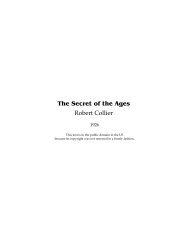 The Secret of the Ages Robert Collier