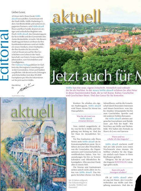 Moelln aktuell - Kurt Viebranz Verlag