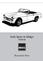 MGC ROADSTER 1967-69 DECAL KIT CRMGK512 