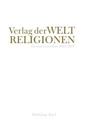 Suhrkamp Ã‚Â· Insel Gesamtverzeichnis 2012/2013 - Verlag der ...