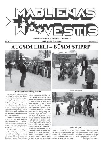 Madlienas VÄstis - Ogres novads