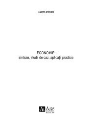 ECONOMIE: sinteze, studii de caz, aplicaÈii practice - ArsAcademica