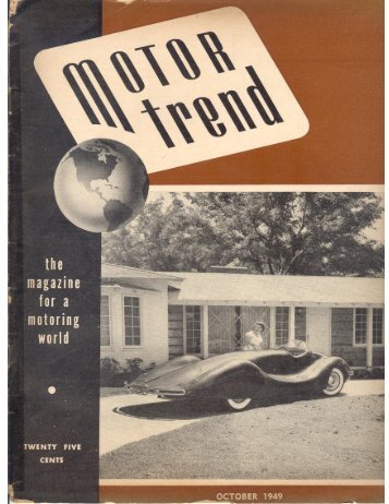 October 1949 Motor Trend Magazine MG TC Road ... - Caroholic.com