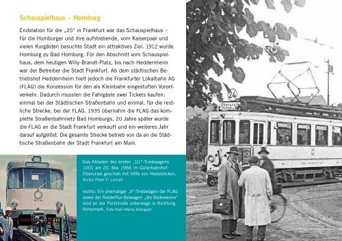 100 Jahre Die Elektrische verbindet Oberursel und Bad ... - VGF