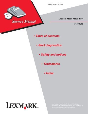 Service Manual - Market Point