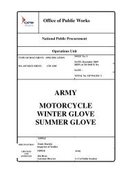 Army Dispatch Rider Motorcycle Gloves - National Procurement ...