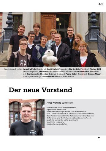 Der neue Vorstand - VIS