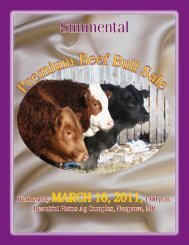 Transcon's Premium Beef Bull Sale - Transcon Livestock Corporation