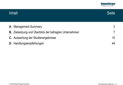 Herausforderungen fÃ¼r Unternehmen in der ... - Roland Berger