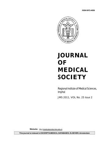 Journal of Medical Society, RIMS Imphal - Regional Institute of ...